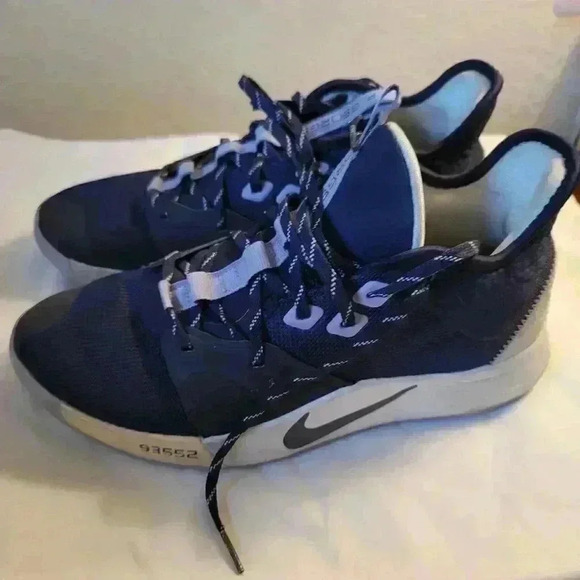 Nike Paul George Paulette Blue Basketball Sneakers Mens 9 main image 5